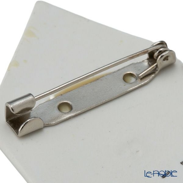 【1点限り】北欧ヴィンテージ アラビア（ARABIA）あなたにバラをあげたい ブローチ