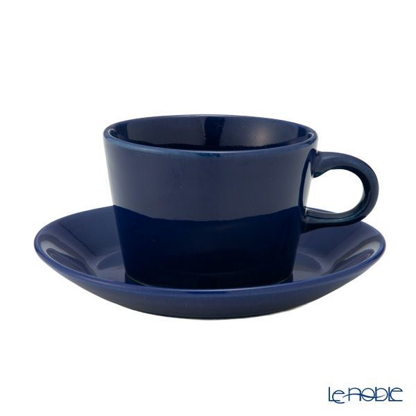 【1点限り】北欧ヴィンテージ アラビア（ARABIA） キルタ ブルー／Kilta コーヒーカップ＆ソーサー