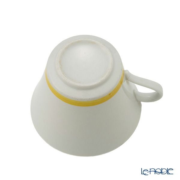 【1点限り】北欧ヴィンテージ ロールストランド（RORSTRAND）ブライトイエローリーフ コーヒーカップ＆ソーサー