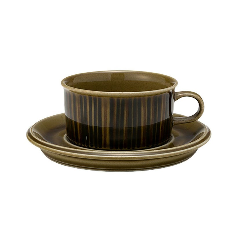 【1点限り】北欧ヴィンテージ アラビア（ARABIA） コスモス／Kosmos ティーカップ＆ソーサー