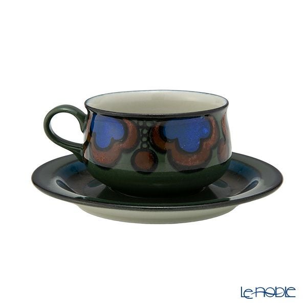 【1点限り】北欧ヴィンテージ アラビア（ARABIA） アトリエ カレワラ／Atelje Kalevala ティーカップ＆ソーサー