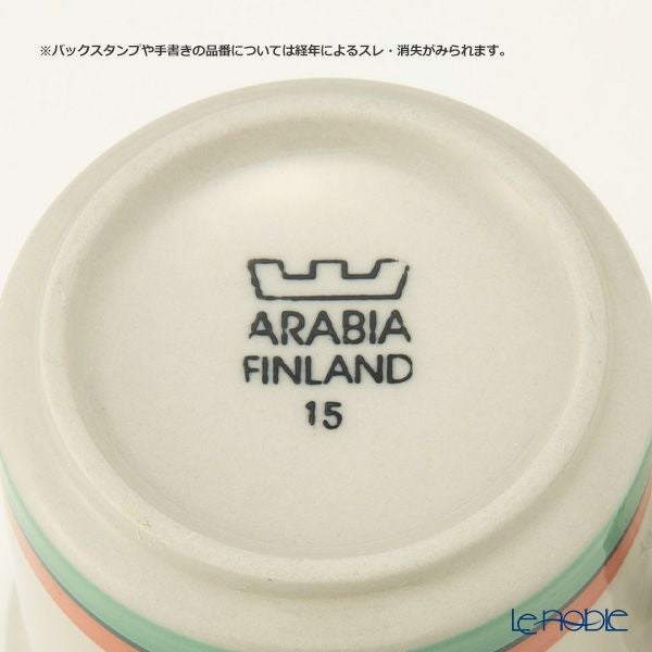 【1点限り】北欧ヴィンテージ アラビア（ARABIA） ミルヤ／Milja コーヒーカップ＆ソーサー