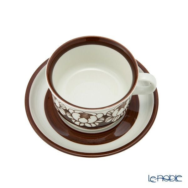 【1点限り】北欧ヴィンテージ アラビア（ARABIA） カトリッリ／Katrilli モカカップ＆ソーサー