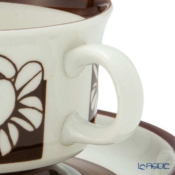 【1点限り】北欧ヴィンテージ アラビア（ARABIA） カトリッリ／Katrilli モカカップ＆ソーサー