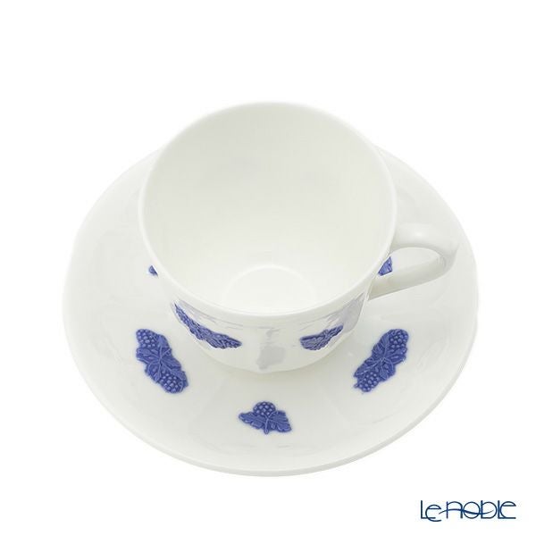 【1点限り】北欧ヴィンテージ グスタフスベリ（GUSTAVSBERG） ブラブロム／Bla Blom コーヒーカップ＆ソーサー 180ml