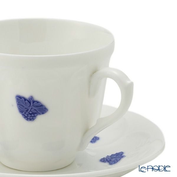 【1点限り】北欧ヴィンテージ グスタフスベリ（GUSTAVSBERG） ブラブロム／Bla Blom コーヒーカップ＆ソーサー 180ml