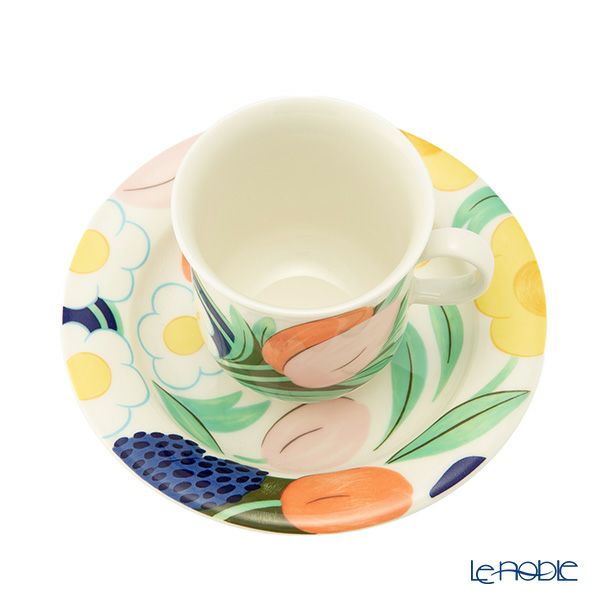 【1点限り】北欧ヴィンテージ アラビア（ARABIA） アークティカ ポエティカ／Arctica Poetica コーヒーカップ＆ソーサー