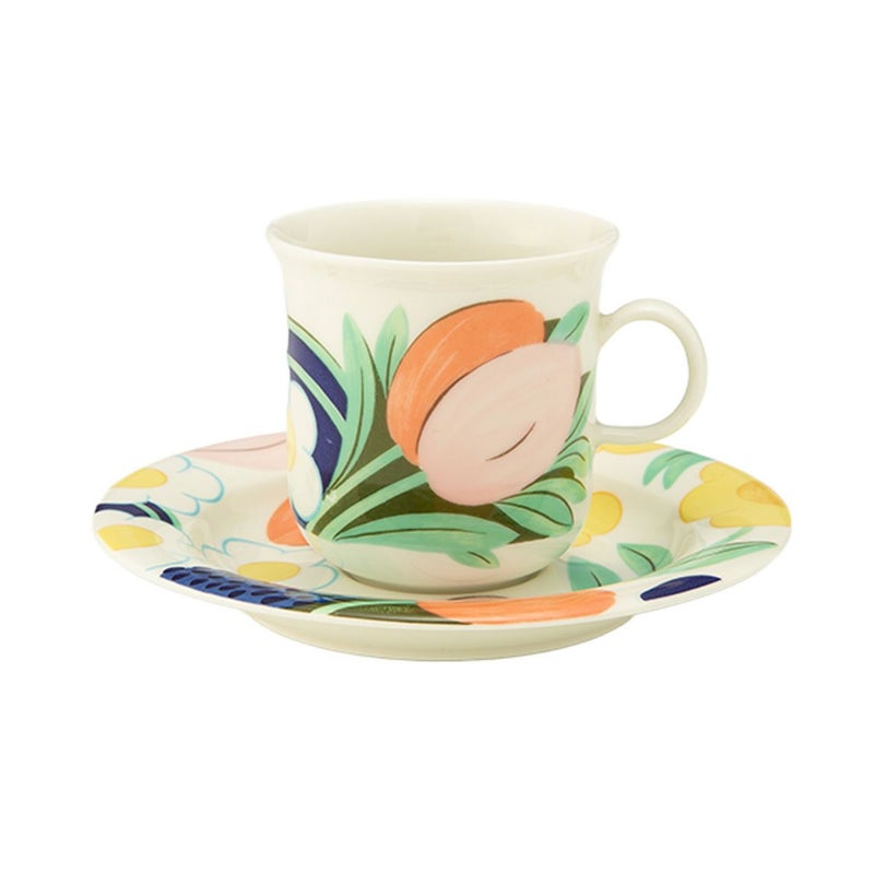 【1点限り】北欧ヴィンテージ アラビア（ARABIA） アークティカ ポエティカ／Arctica Poetica コーヒーカップ＆ソーサー