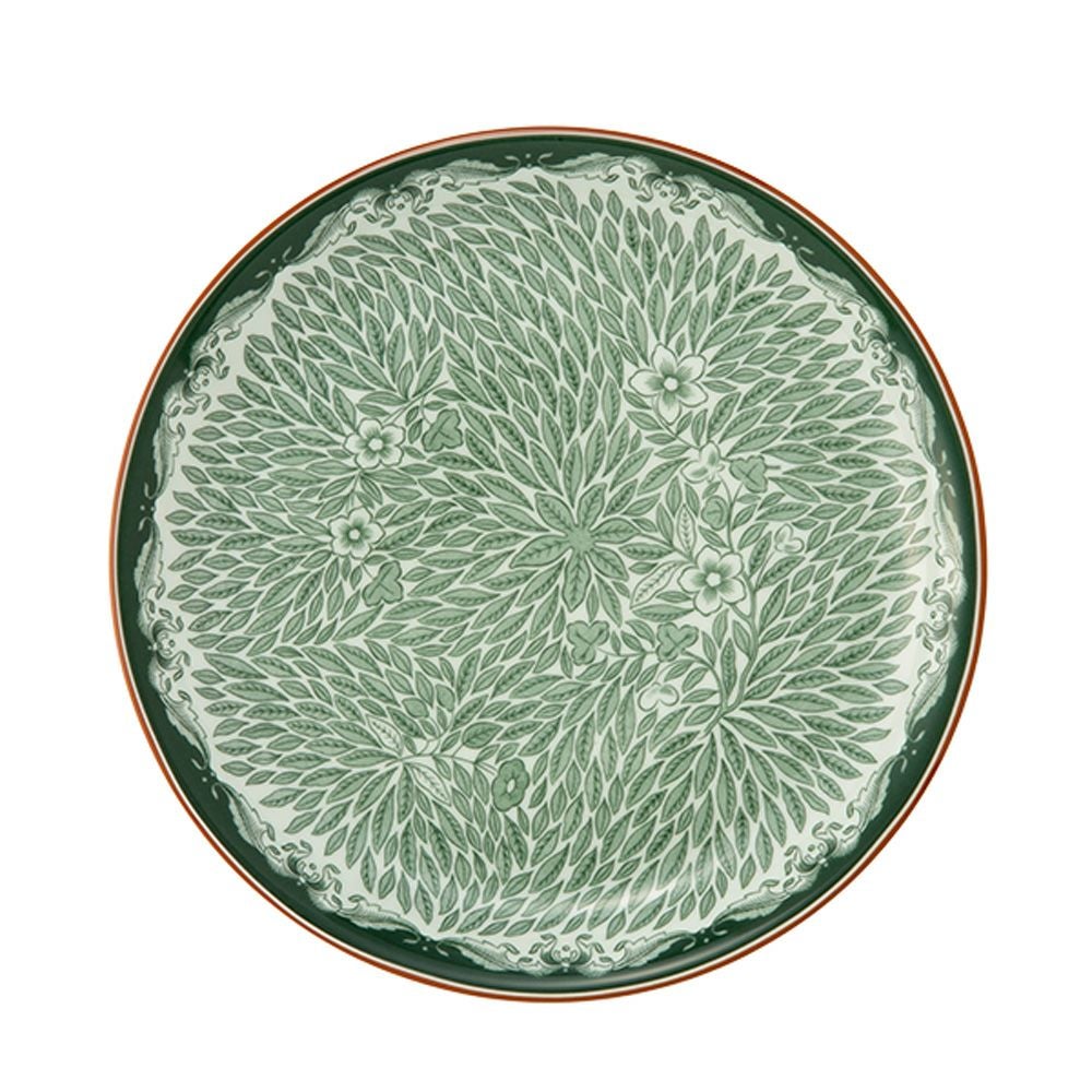 ロールストランド オスティンディア フローリス／フロリス グリーン プレート 20cm 1074223