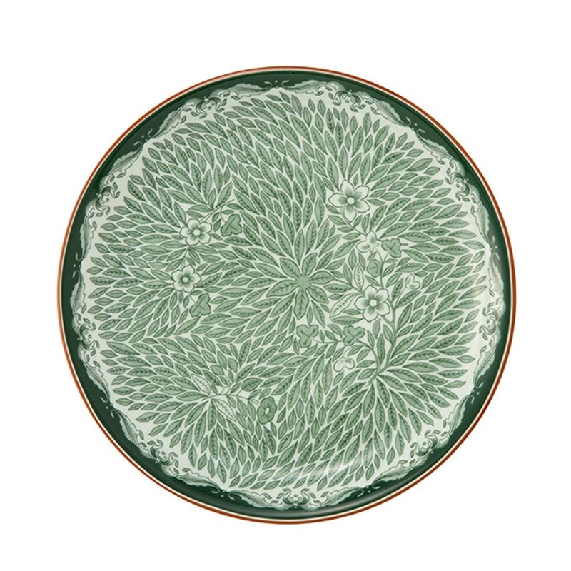 ロールストランド オスティンディア フローリス／フロリス グリーン プレート 20cm 1074223