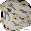 マリメッコ（marimekko） Pieni Unikko ピエニ ウニッコ ファブリックバッグ／エコバッグ／トートバッグ 43×43cm ミッドナイトブルー×クリーム 074528-518／25AW