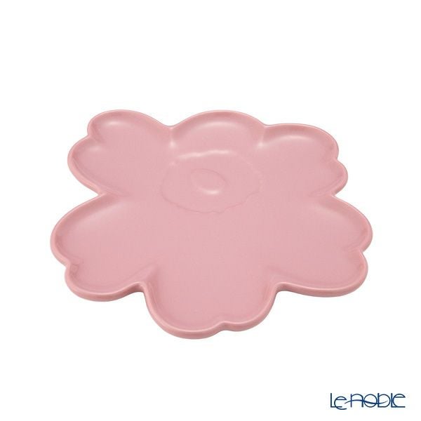 マリメッコ（marimekko）Unikko ウニッコ／けしの花 プレート 20cm ピンク 074592-330／25AW