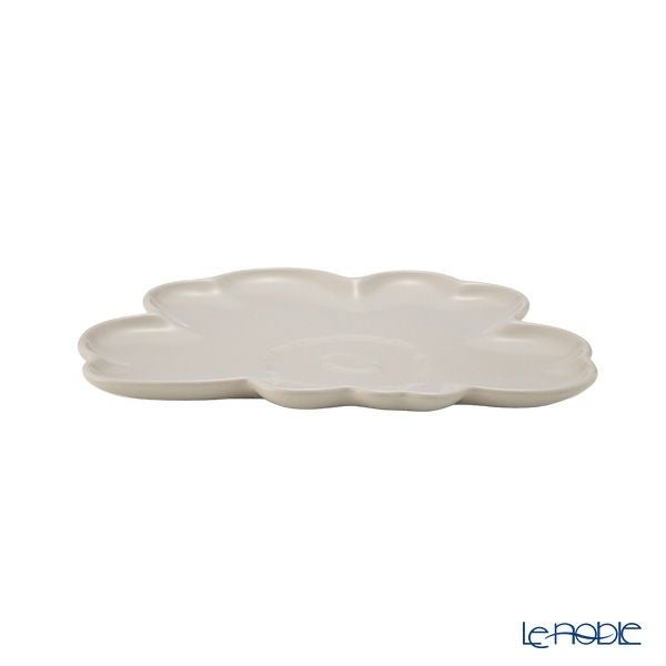 マリメッコ（marimekko）Unikko ウニッコ／けしの花 プレート 19cm ホワイト 074541-980／25AW