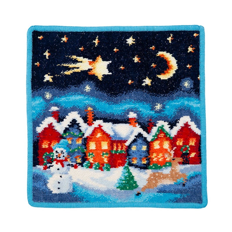 フェイラー ハンドタオル （ハンカチ） クリスマス 2025 ブルー 25×25cm