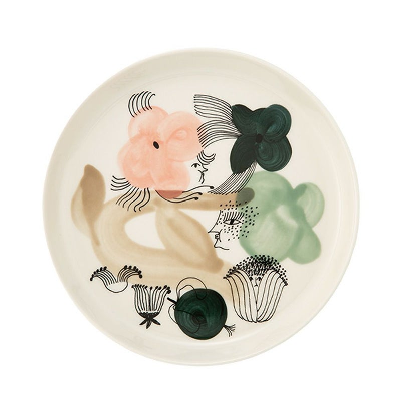 アラビア（ARABIA）Kukka maa クッカマー／花園 プレート 19cm 1075670