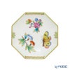 ヘレンド (HEREND) ヴィクトリア・ブーケ VBO 小皿 オクタゴナル 11cm 04307-1-00