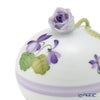ヘレンド (HEREND) バイオレット（ライラック） VIOLETL ラウンドボックス ローズ 06033-0-09