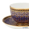 ブランベンジャロン工房 ティーカップ＆ソーサー ピクンブルーゴールド