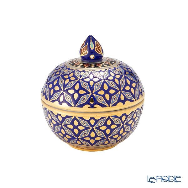 ブランベンジャロン工房 小物入れ ピクンブルーゴールド