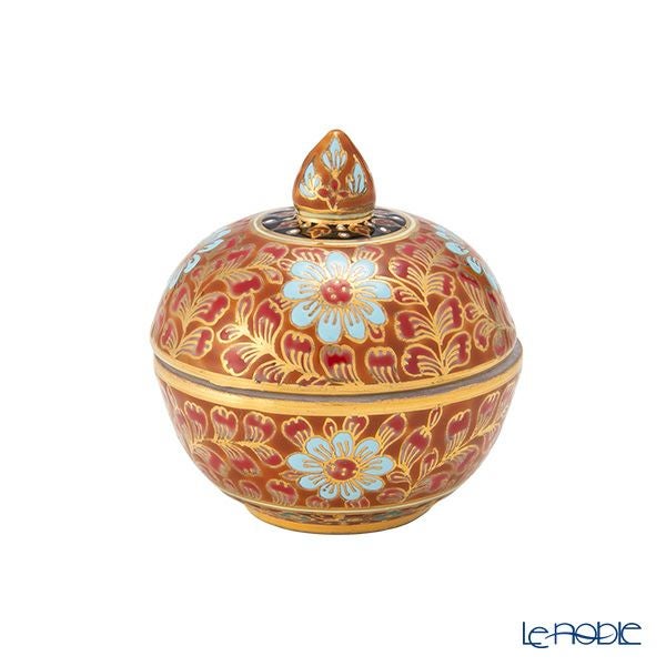 ブランベンジャロン工房 小物入れ チャックリーメタリックハニー