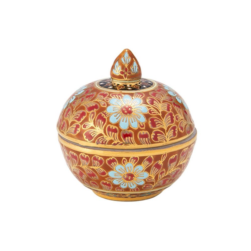 ブランベンジャロン工房 小物入れ チャックリーメタリックハニー