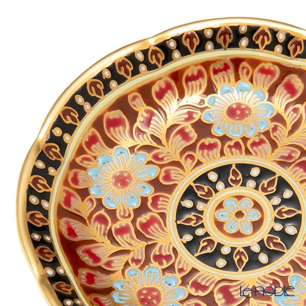 ブランベンジャロン工房 ミニプレート チャックリーメタリックハニー