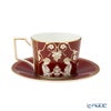ウェッジウッド（Wedgwood） ルネッサンスレッド ティーカップ＆ソーサー 250ml アクセント