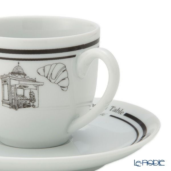 ワオ・ラ・ターブル (Waww la table) パリ×パリ エスプレッソカップ＆ソーサー 100ml