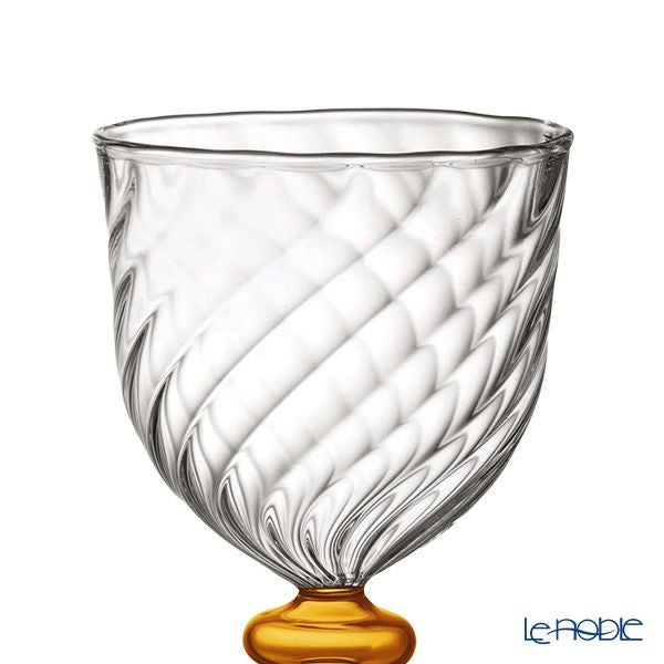 ワオ・ラ・ターブル (Waww la table) ナブッコ ステムグラス アンバー 350ml