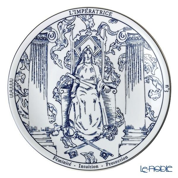ワオ・ラ・ターブル タロット プレート エンプレス 27cm
