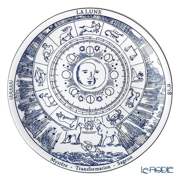 ワオ・ラ・ターブル タロット プレート ムーン 27cm