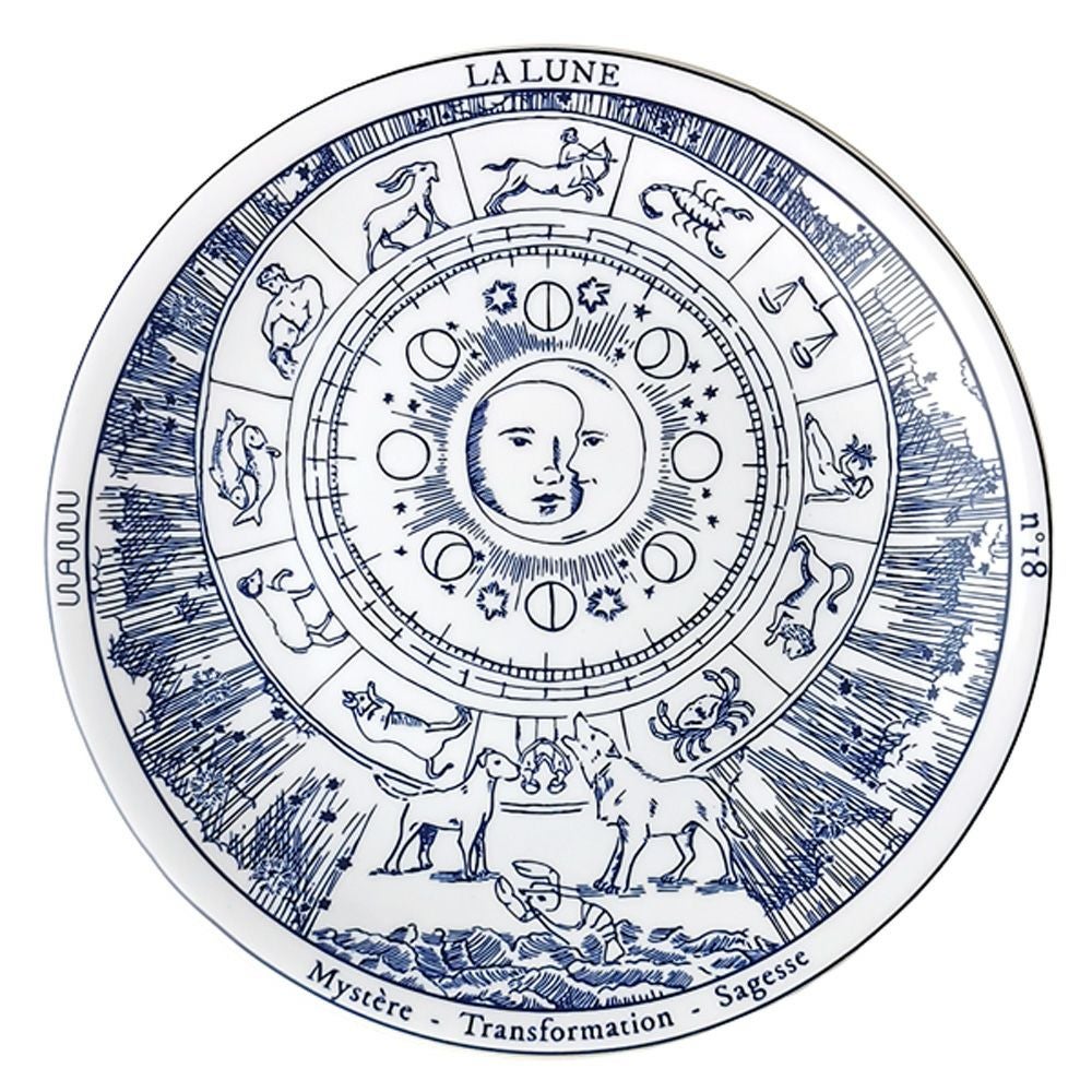 ワオ・ラ・ターブル タロット プレート ムーン 27cm