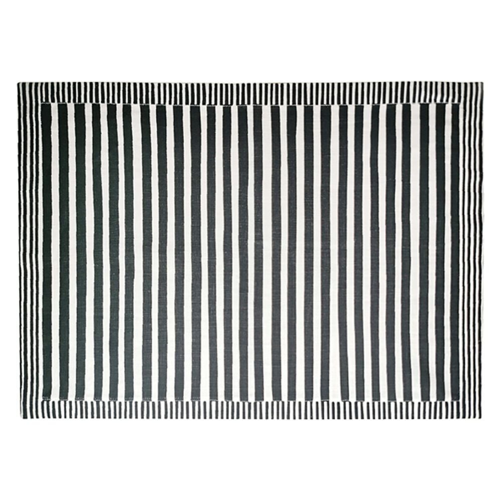 ワオ・ラ・ターブル ミス・オーレリー ランチョンマット ブラック 46×33cm リネン製