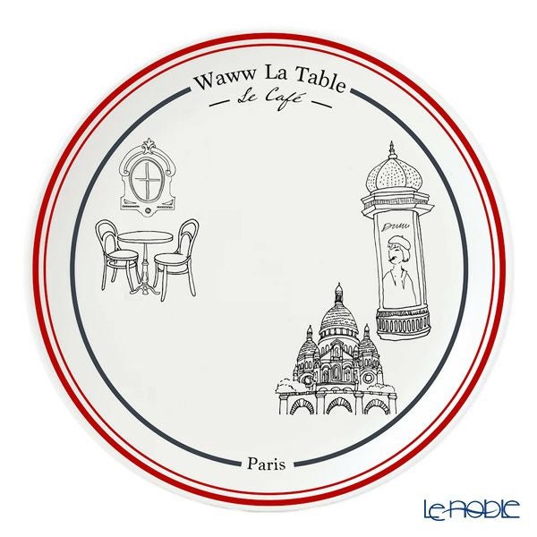 ワオ・ラ・ターブル パリ×パリ プレート モンマルトル 27cm