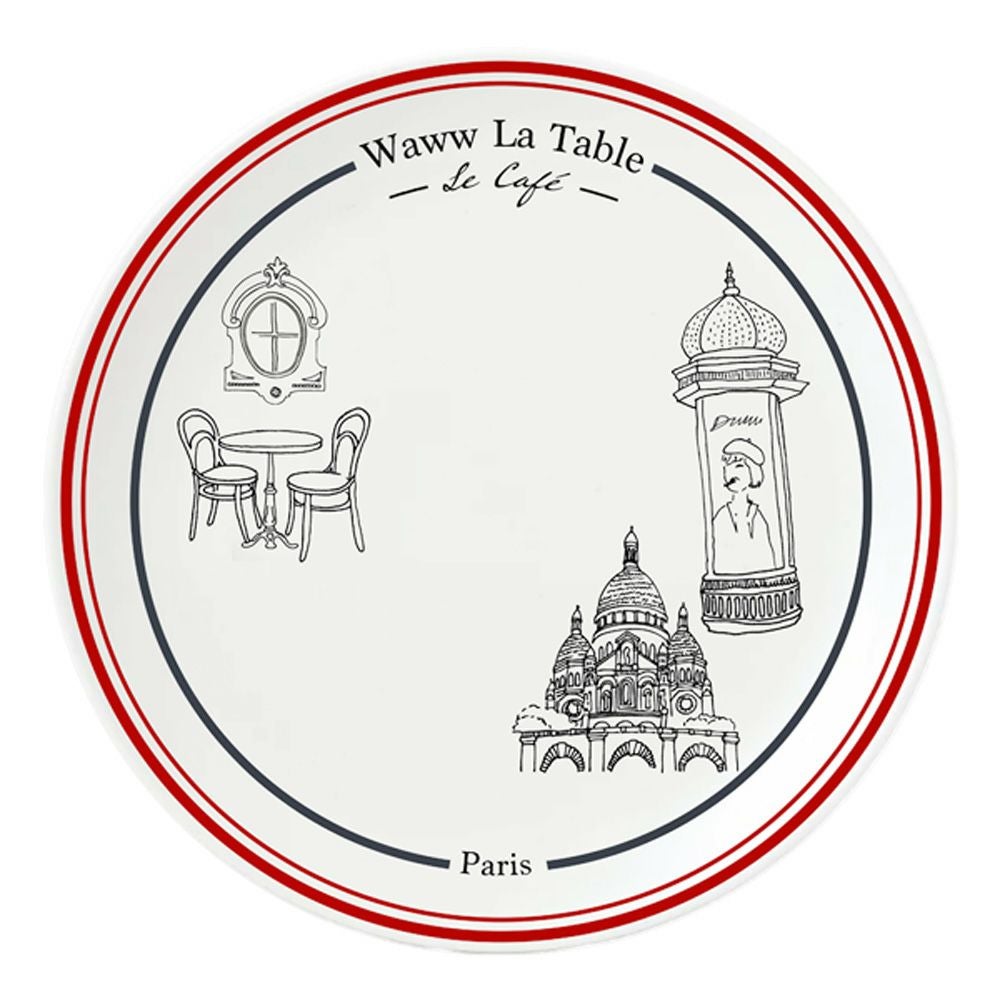 ワオ・ラ・ターブル パリ×パリ プレート モンマルトル 27cm
