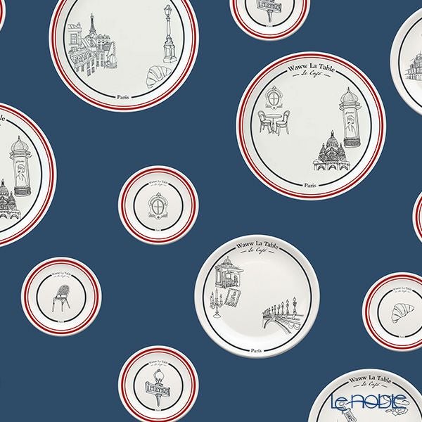 ワオ・ラ・ターブル パリ×パリ プレート エッフェル 27cm