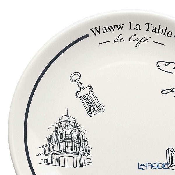 ワオ・ラ・ターブル パリ×パリ プレート バケット 20cm