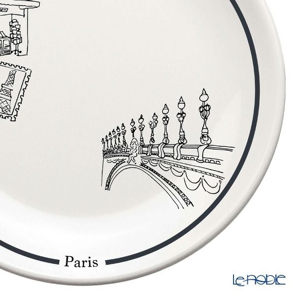 ワオ・ラ・ターブル パリ×パリ プレート アレクサンドル3世 20cm