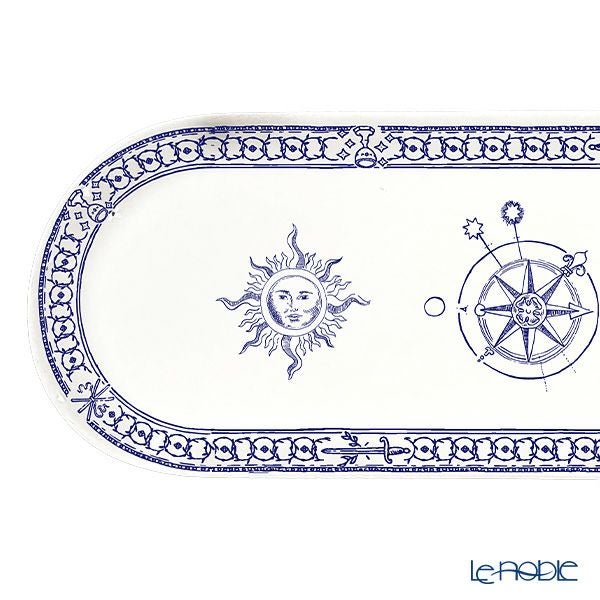 ワオ・ラ・ターブル タロット サービングプレート スカイ 13×30cm
