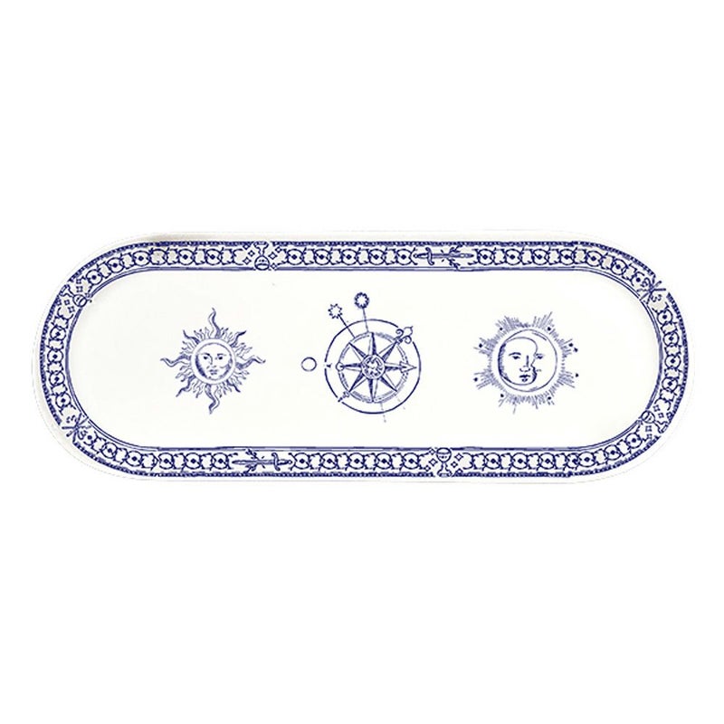 ワオ・ラ・ターブル タロット サービングプレート スカイ 13×30cm