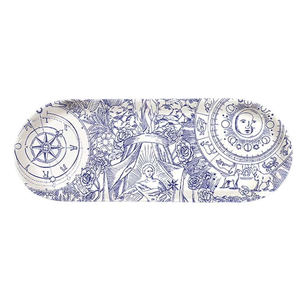 ワオ・ラ・ターブル タロット サービングプレート アース 13×30cm