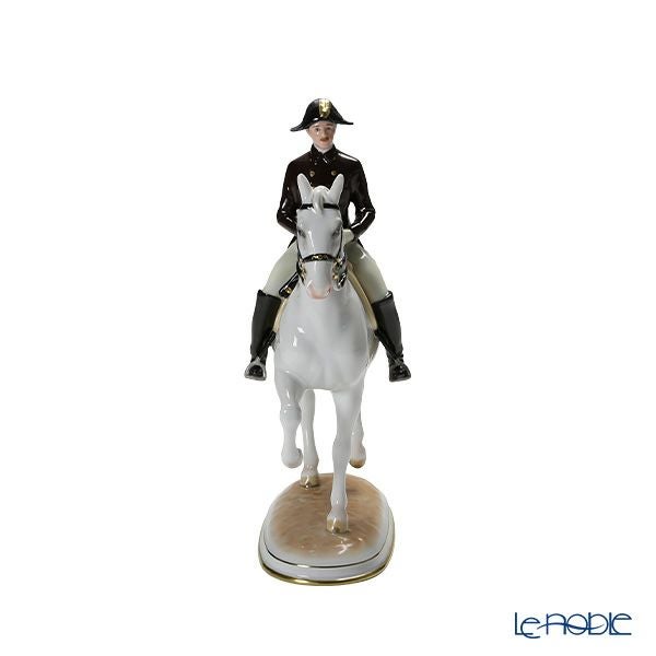 アウガルテン（AUGARTEN） フィギュリン（011210） スペイン乗馬学校 リズミカル 23.5cm 1590