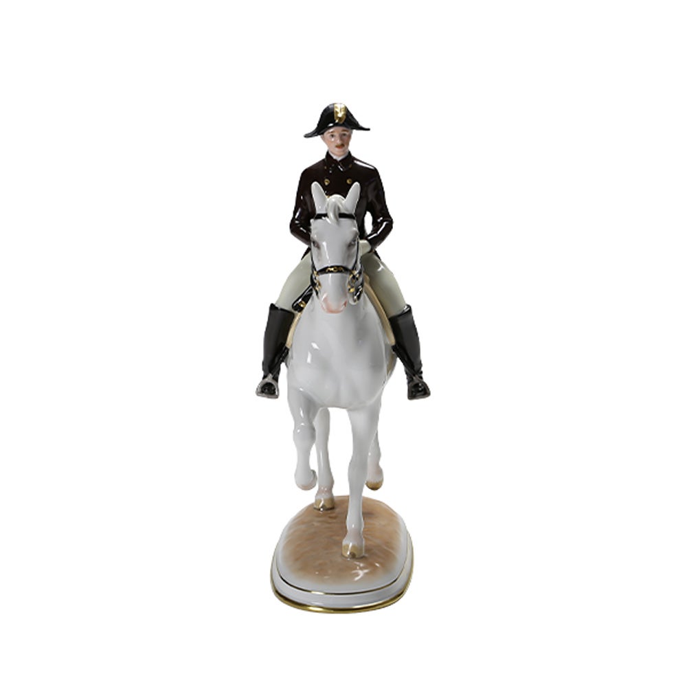 アウガルテン（AUGARTEN） フィギュリン（011210） スペイン乗馬学校 リズミカル 23.5cm 1590