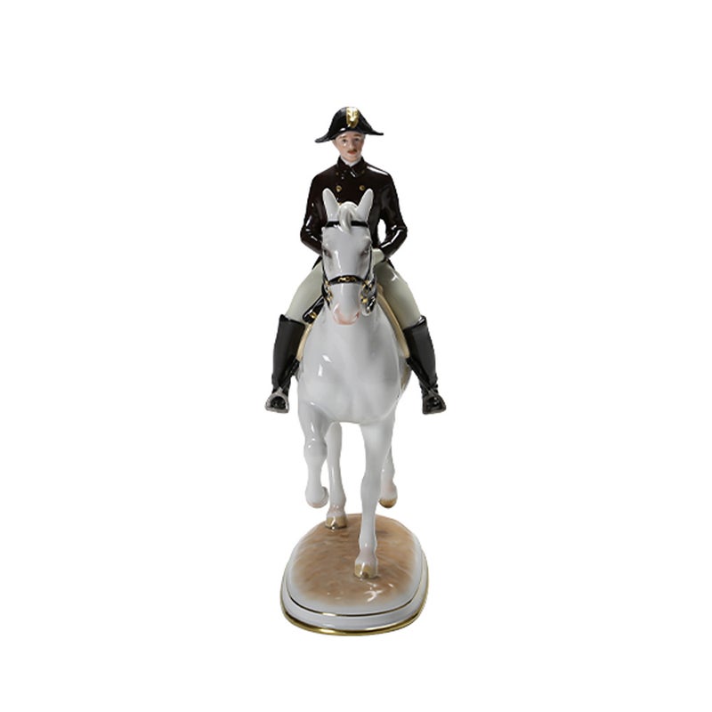 アウガルテン（AUGARTEN） フィギュリン（011210） スペイン乗馬学校 リズミカル 23.5cm 1590