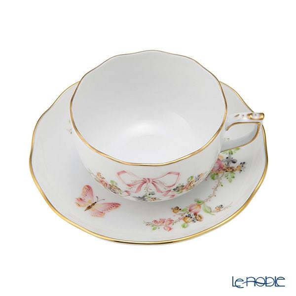 ヘレンド (HEREND) エデン・ローズドラジェ EDENP ティーセット