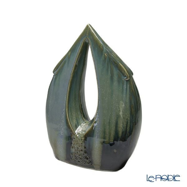 景徳鎮 双鼠吟禾 劉 遠長 作