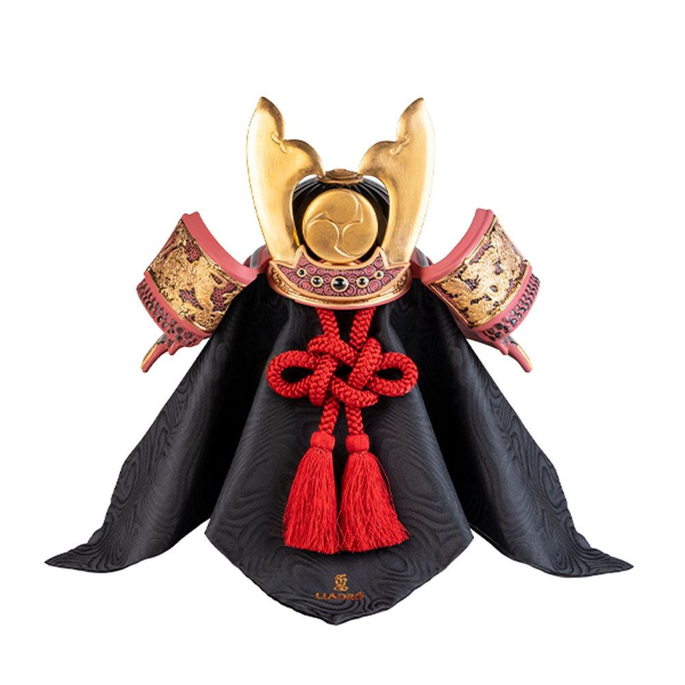 リヤドロ 兜 龍虎 13050 35×20cm 木製台座・袱紗付（限定500体）