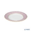 ロシア食器 インペリアル・ポーセリン ブルース（ピンクネット） プレート 18cm New