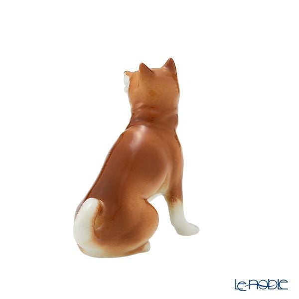 ロシア食器 インペリアル・ポーセリン フィギュリン 柴犬