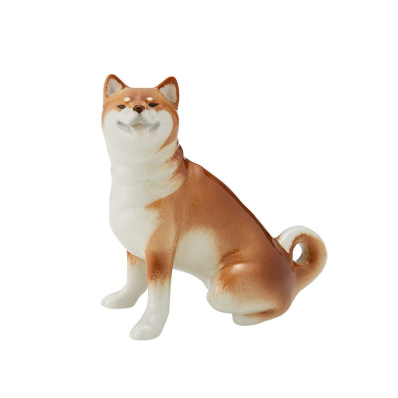 ロシア食器 インペリアル・ポーセリン フィギュリン 柴犬